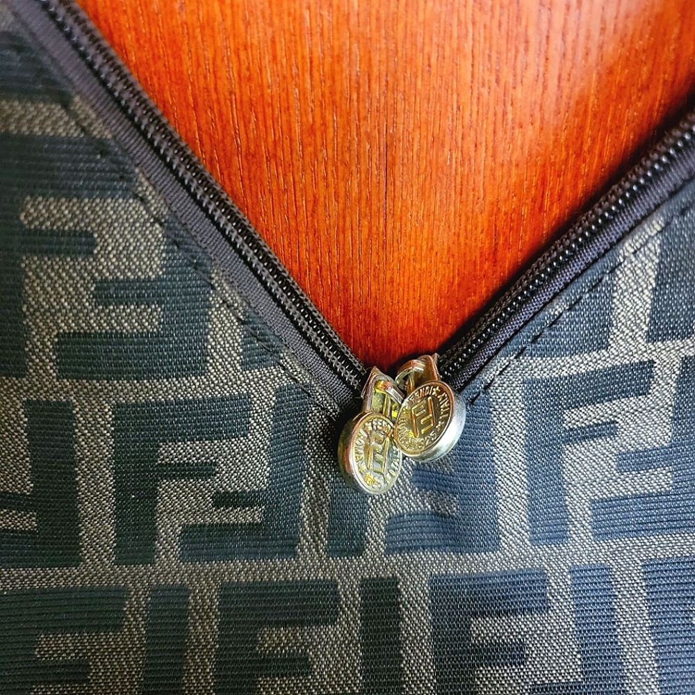 FENDI BUCKLE STRAP ZUCCA HOBO
